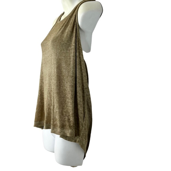 ❗️SOLD❗️Free People Sleeveless Cross Back T-Shirt - Picture 4 of 8